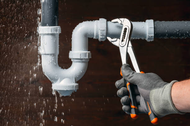 Professional Sewer Line Repair technician working in Nedrow, NY